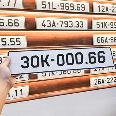 Biển số 30L - 000.66 (Giá 120 triệu)