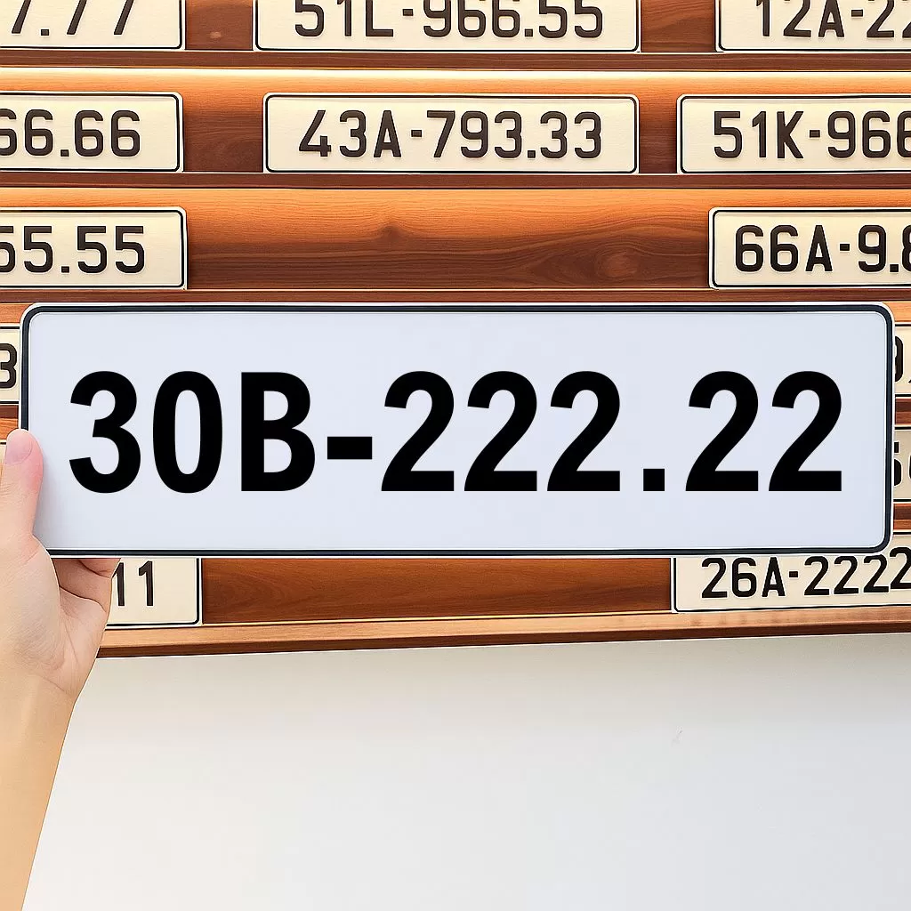 Biển số 30B-222.22