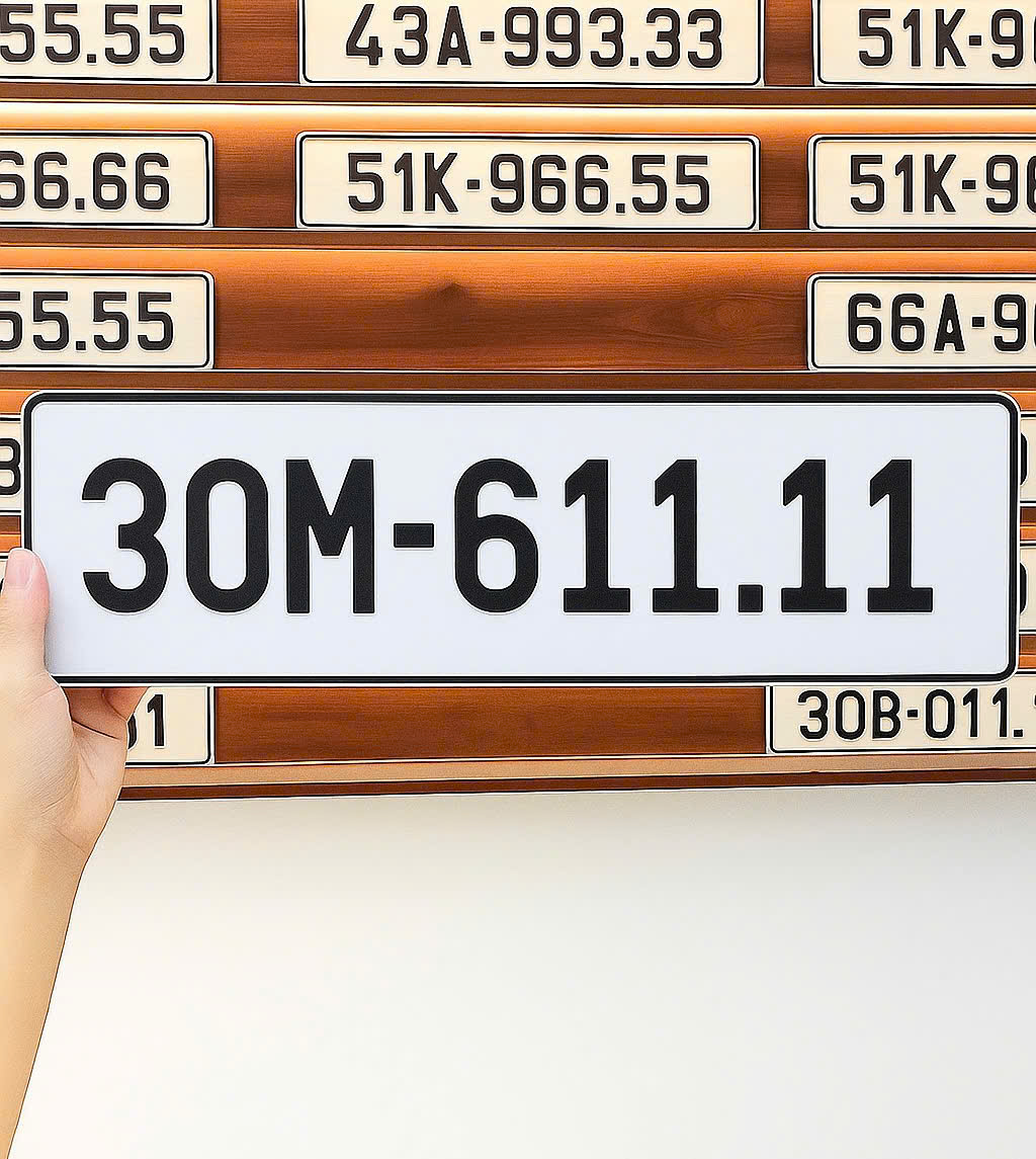 Biển số 30M-611.11 (250 triệu)