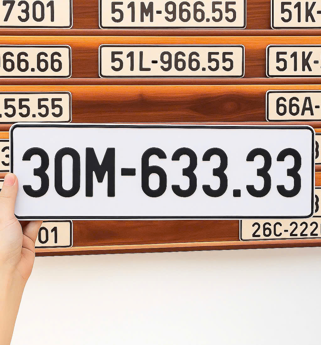 Biển số 30M-633.33 (HOT)