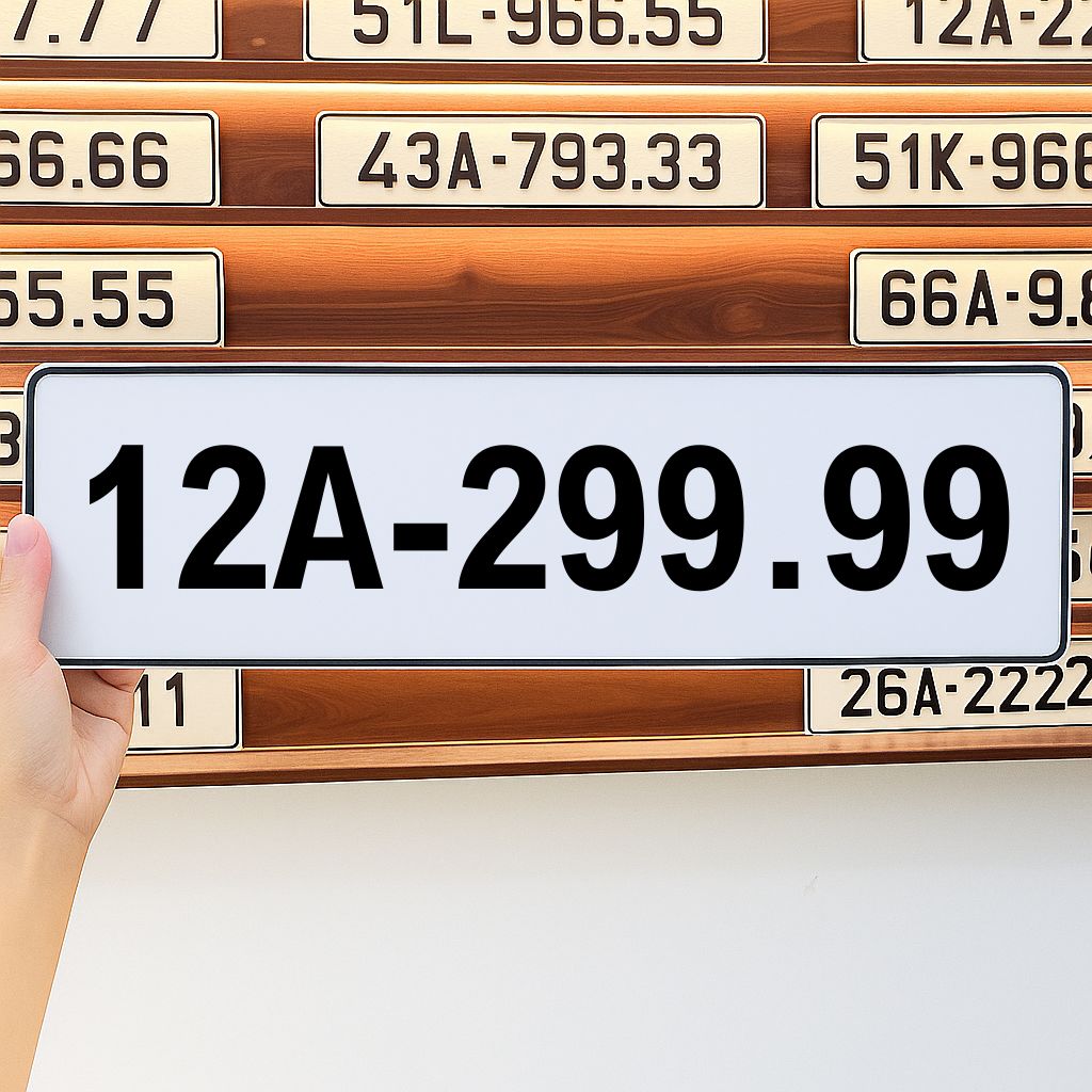 Biển số 12A-299.99 (HOT)