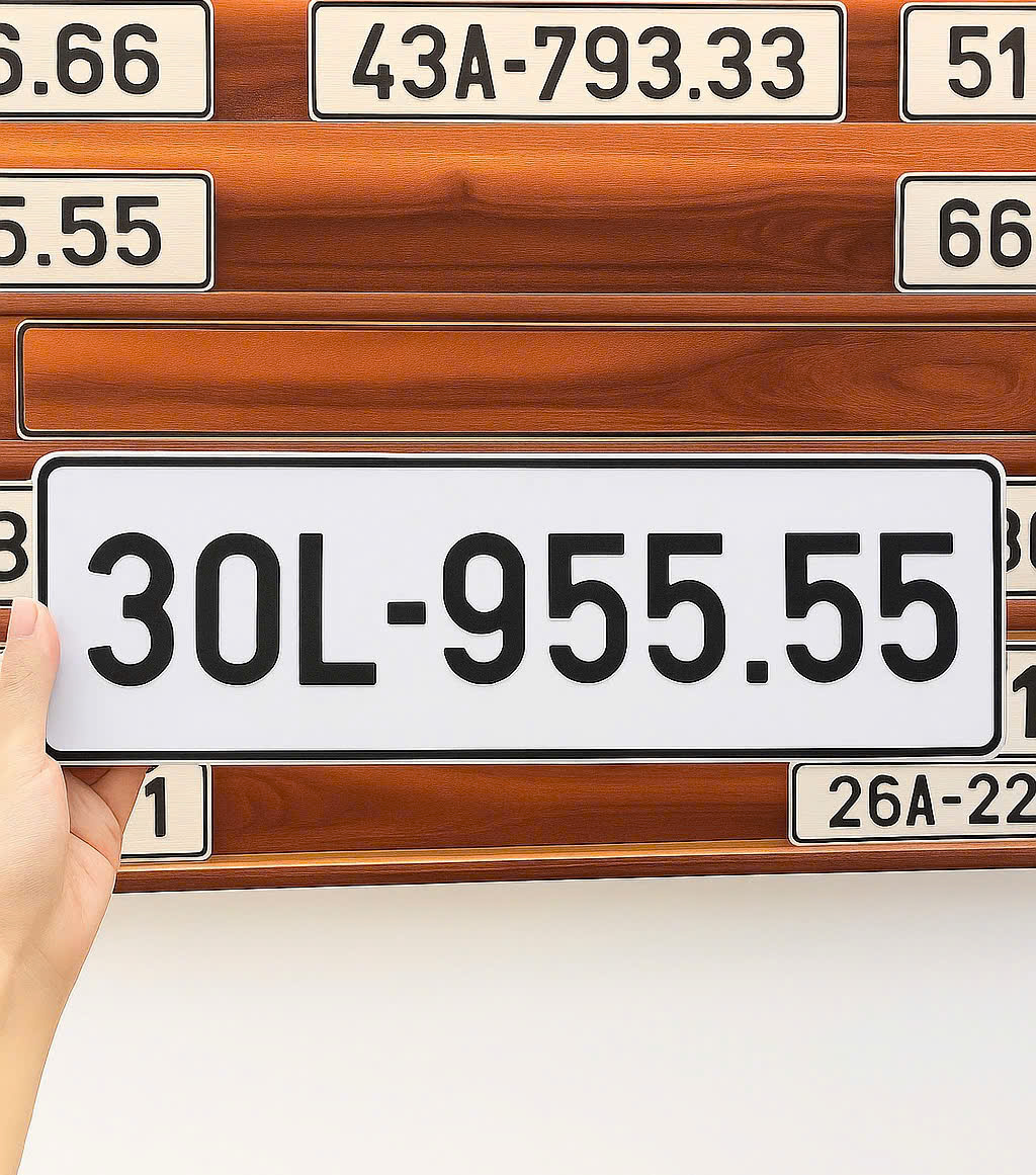 Biển số 30L-955.55 (535 triệu)