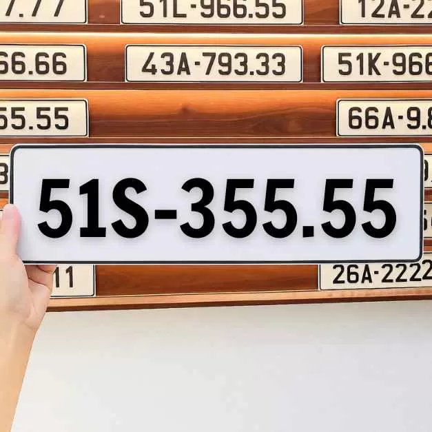 Biển số 51S-355.55