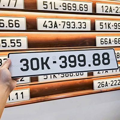 Biển số 30K - 399.88