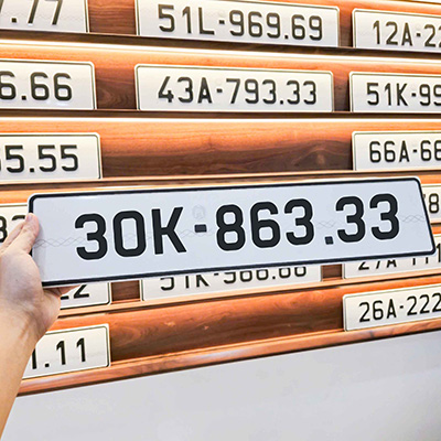 Biển số 30K - 863.33 (Giá 175 triệu)