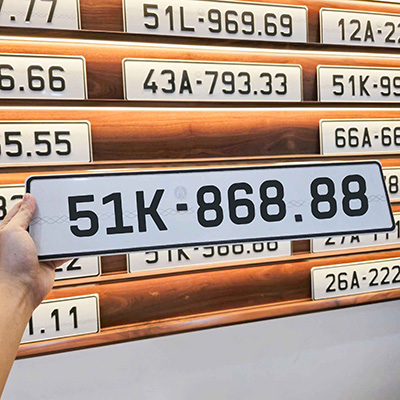 Biển số 51L - 868.88 (Giá 860 triệu)