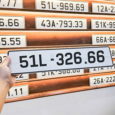 Biển số 51L - 326.66 (Giá 150 triệu)