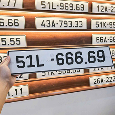 Biển số 51L - 666.69 (Giá 590 triệu)