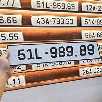 Biển số 51L - 989.89 (Giá 890 triệu)