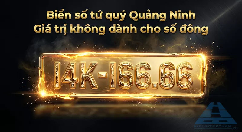 biển số tứ qu&yacute; quảng ninh