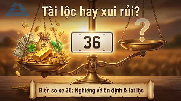 biển số xe 36 tài lộc hay xui rủi