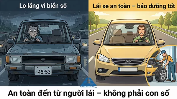 biển số xe 4 nút có ảnh hưởng ra sao khi sử dụng xe