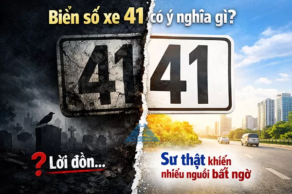 biển số xe 41 c&oacute; &yacute; nghĩa g&igrave;