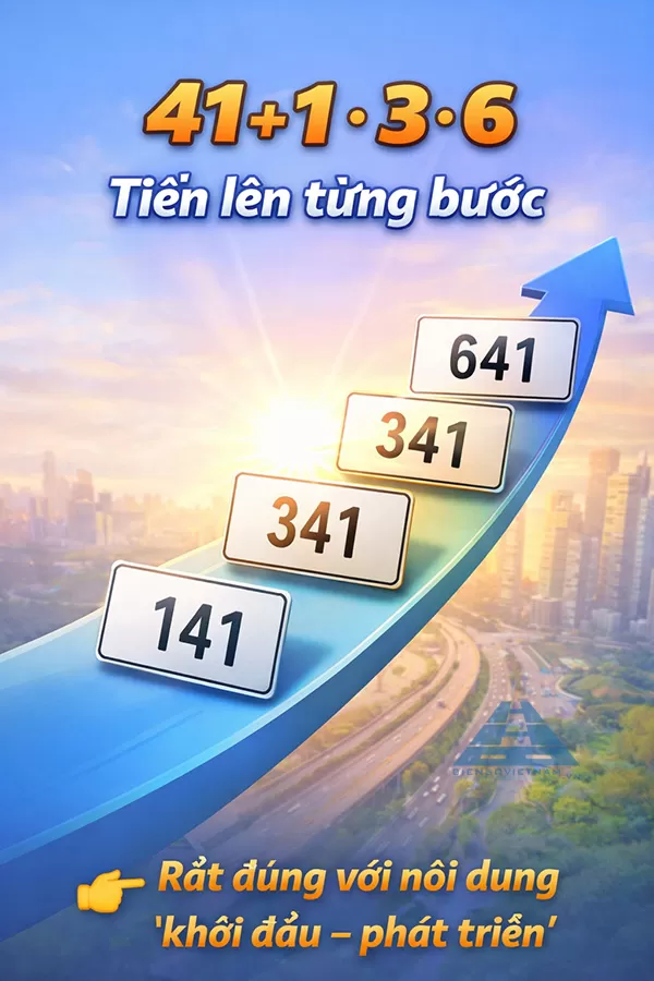 biển số xe 41 kết hợp với số n&agrave;o đẹp