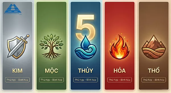 biển số xe 5 n&uacute;t c&oacute; &yacute; nghĩa g&igrave; theo mệnh