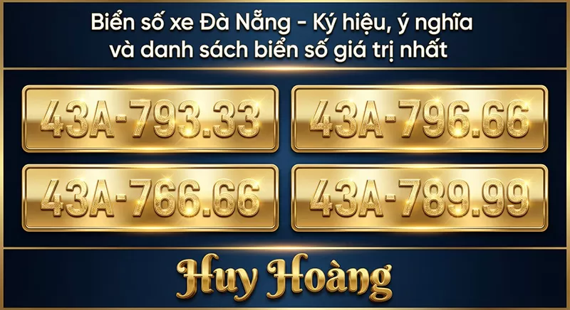 biển số xe đà nẵng