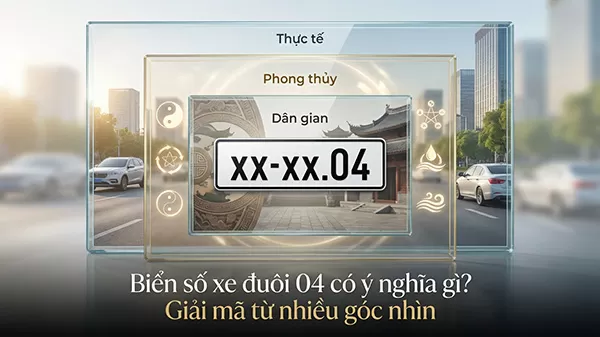 Biển số xe đuôi 04 có ý nghĩa gì? Giải mã từ nhiều góc nhìn