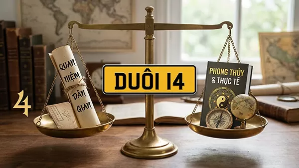 biển số xe đu&ocirc;i 14 tốt hay xấu