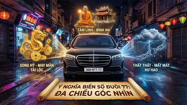 biển số xe đu&ocirc;i 77 c&oacute; &yacute; nghĩa g&igrave;