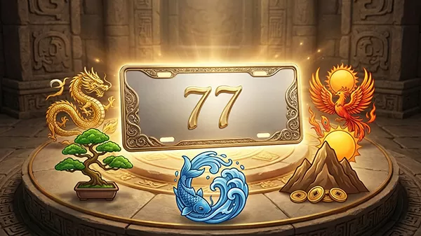 biển số xe đu&ocirc;i 77 tốt hay xấu theo phong thuỷ