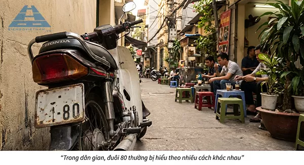 biển số xe đu&ocirc;i 80 c&oacute; &yacute; nghĩa g&igrave; theo quan niệm d&acirc;n gian