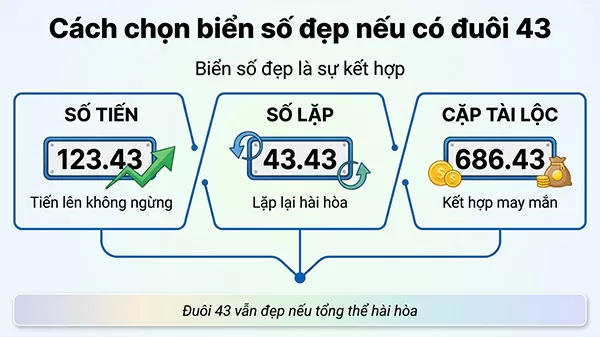 c&aacute;ch chọn biển số đẹp đu&ocirc;i 43