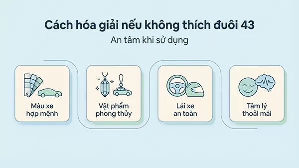 c&aacute;ch ho&aacute; giải nếu kh&ocirc;ng th&iacute;ch biển số xe đu&ocirc;i 43