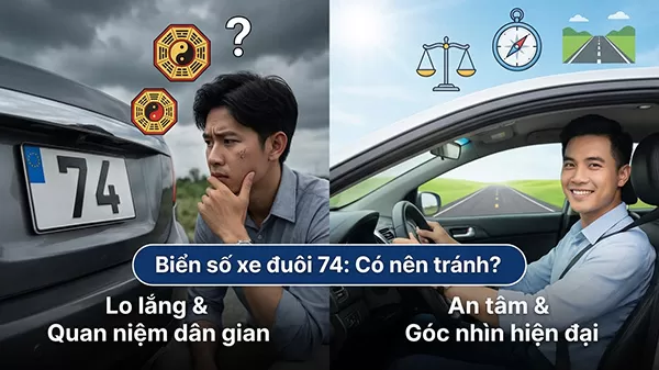 c&oacute; cần tr&aacute;nh biển số xe đu&ocirc;i 74 kh&ocirc;ng