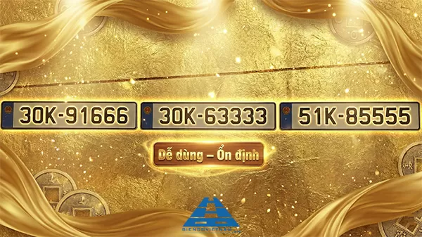 gợi &yacute; biển số xe 8 n&uacute;t đẹp