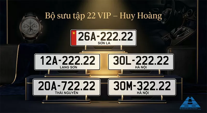 danh s&aacute;ch 5 biển đu&ocirc;i 22 tại huy ho&agrave;ng