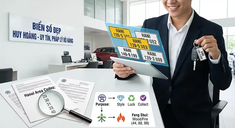 lời khuyên khi chọn biển số xe hà nội đẹp