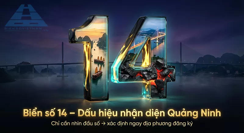 nhận diện biển số xe quảng ninh qua đầu số 14