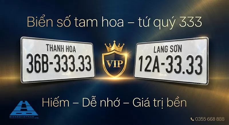 nhóm biển tam hoa - tứ quý các tỉnh thành