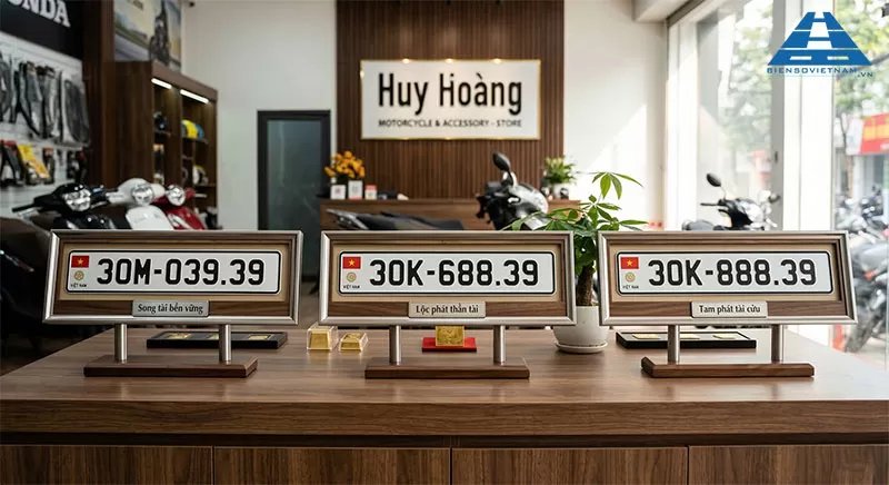 những biển số xe đu&ocirc;i 39 được săn t&igrave;m
