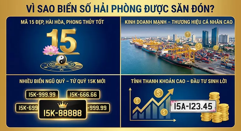 v&igrave; sao biển số xe hải ph&ograve;ng được săn đ&oacute;n vậy