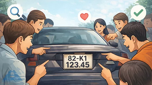 vì sao nhiều người săn lùng biển số xe 82