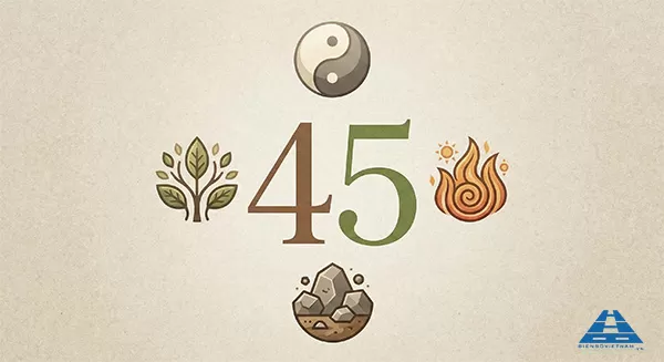 &yacute; nghĩa biển số xe 45 theo phong thuỷ