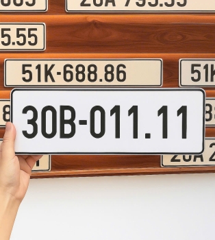 Biển số 30B-011.11 (195 triệu)