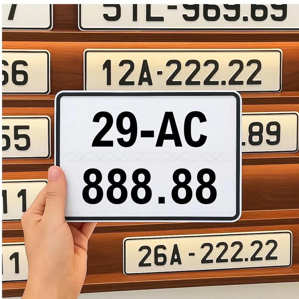 Biển số xe máy 29AC-888.88