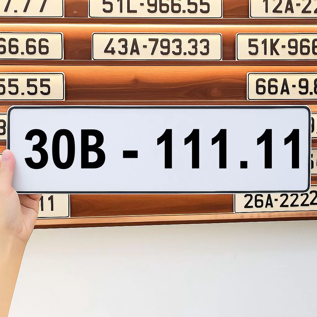 Biển số 30B-111.11