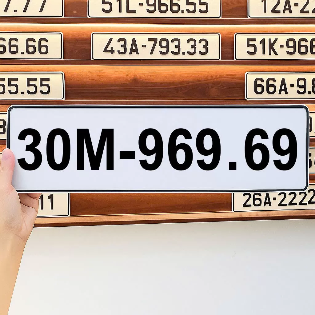 Biển số 30M-969.69