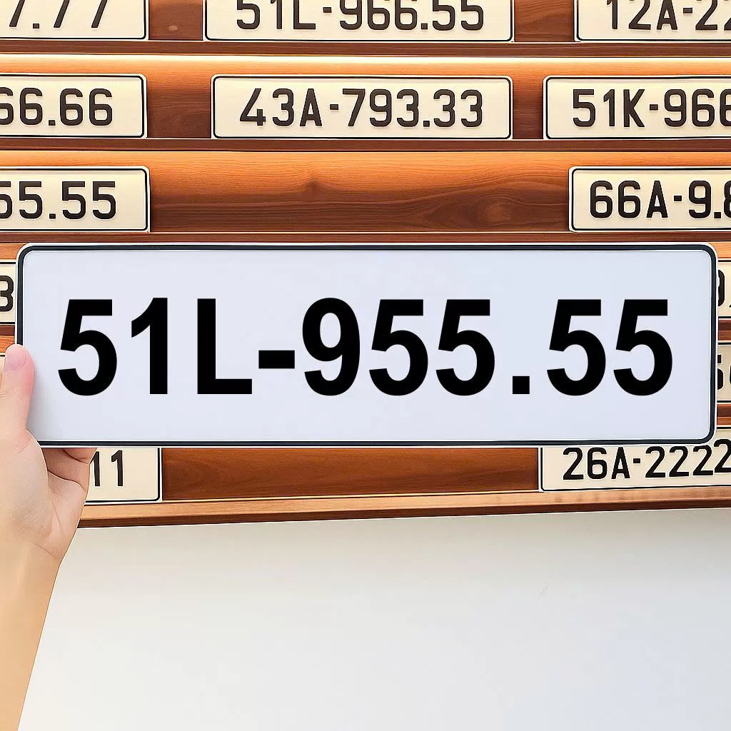 Biển số 51L - 955.55