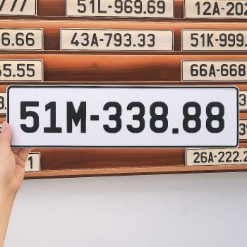 Biển số 51M-338.88 (Giá 400tr)