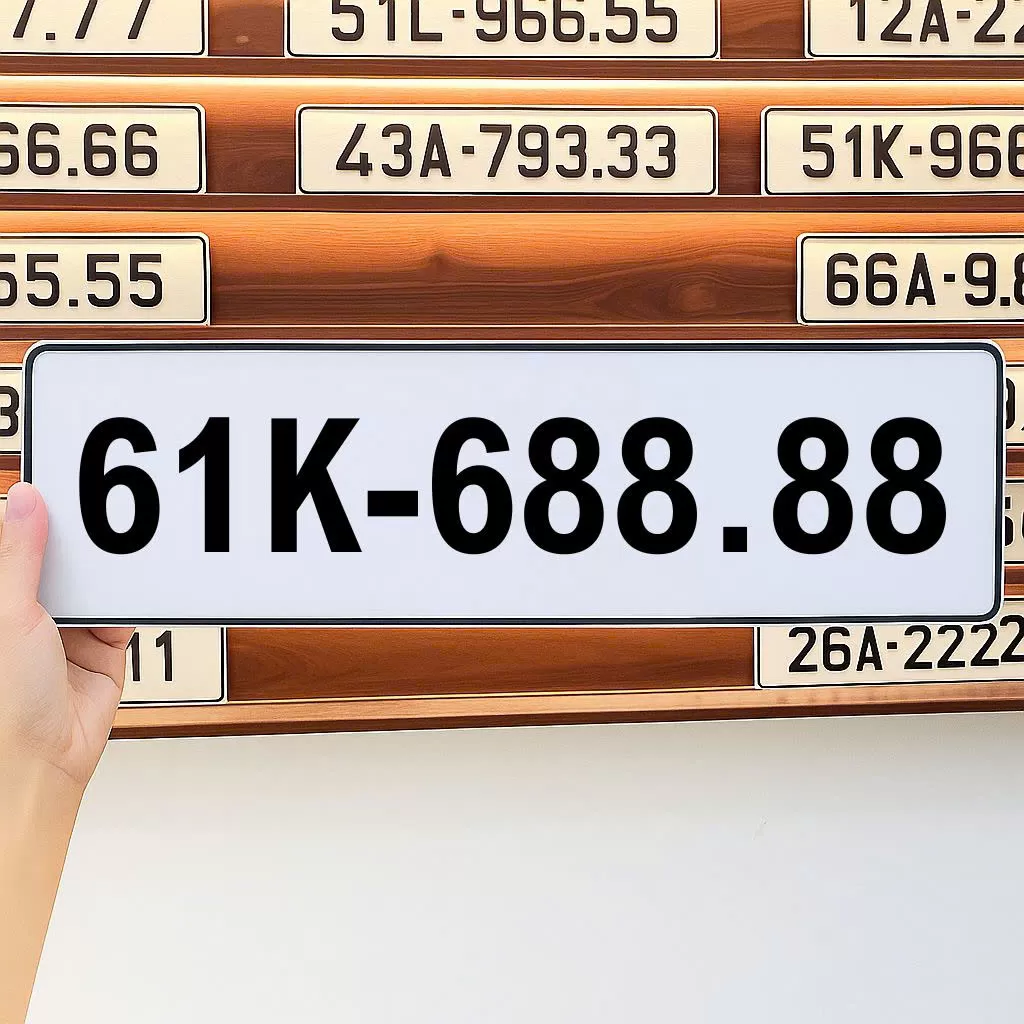 Biển số 61K-688.88
