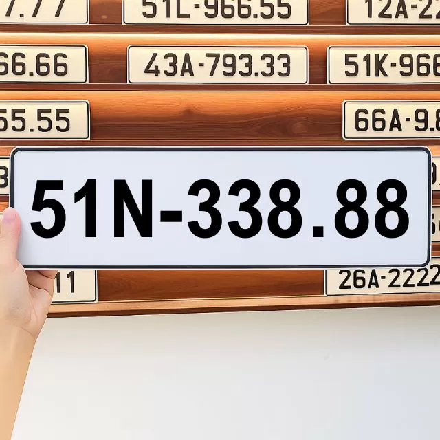 Biển số 51N-338.88