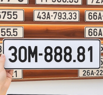 Biển số 30M-888.81 (255 triệu)
