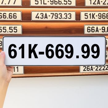 Biển số 61K-669.99 (Giá 440tr)