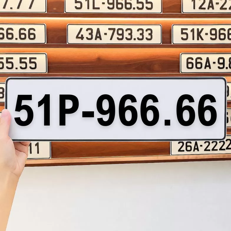 Biển số 51P-966.66 (NEW)