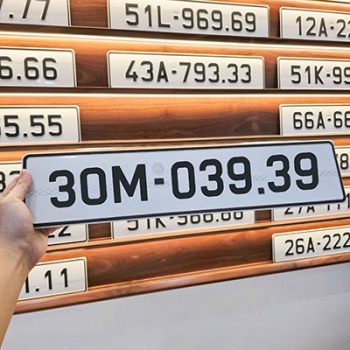 BIển số 30M-039.39 (Giá 230 triệu)