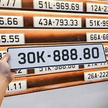 Biển số 30K - 888.80 (Giá 250 triệu)